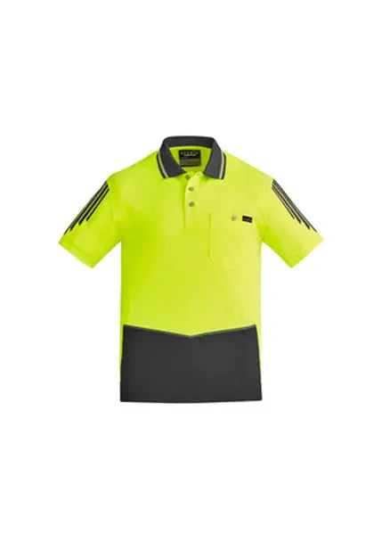 SYZMIK Men's Hi Vis Flux Polo ZH315 - City Workwear